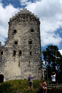 1306-De hoofdtoren van Schloß Kronburg