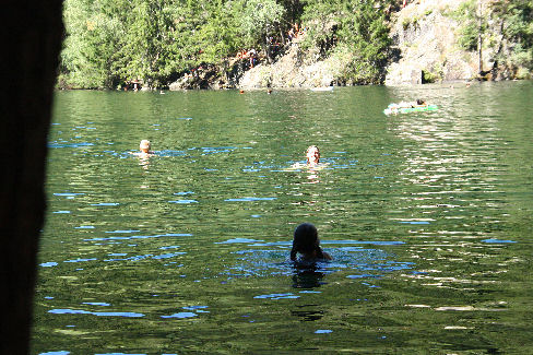 1809-Piburgersee, heerlijk even zwemmen