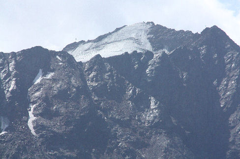 2102-Riffelsee, zicht op de gletscherbergen