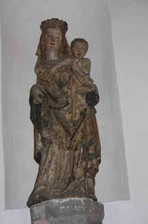 2206-Het beeld van Maria met kind Jezus